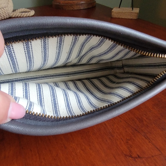 Vintage Coach Chunky Case EUC Gray Leather w hangtag and original sales tag 7165 - Picture 12 of 14